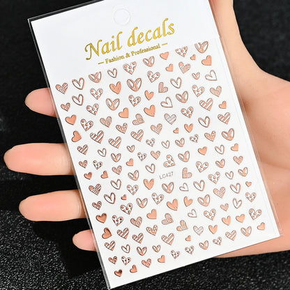 3D Nail Sticker – Sonne, Mond & Sterne