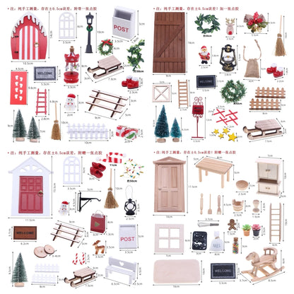 Miniatur Weihnachts-Set – Wichtelhaus Zubehör