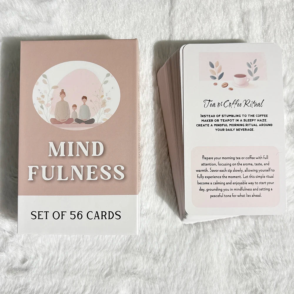 Mehr Ruhe. Mehr Klarheit- Achtsamkeitskarten - sunny.side-Productions