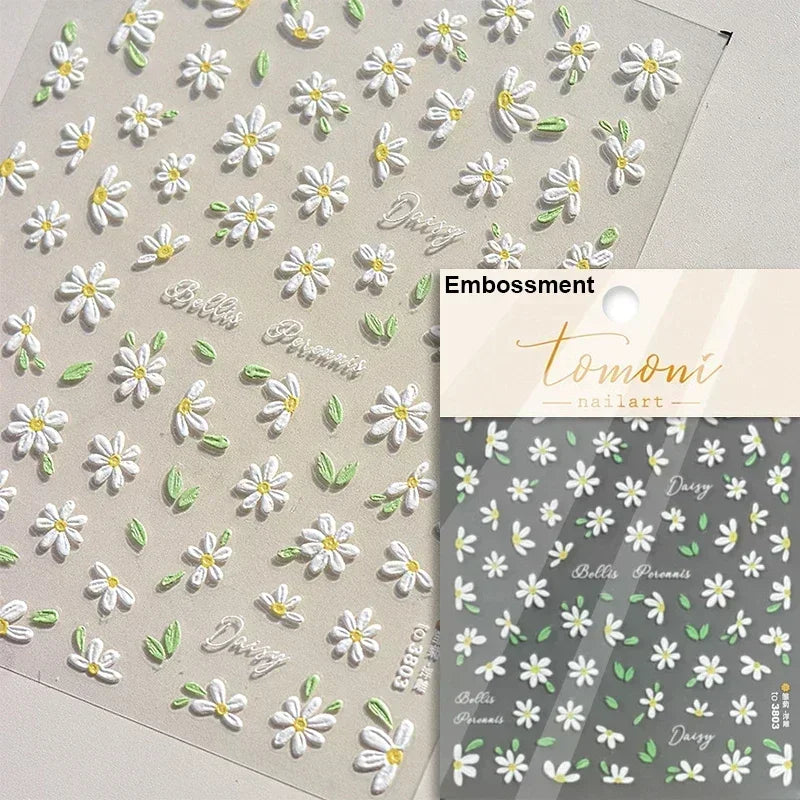 Nail Sticker – Blumen & Kirschblüten