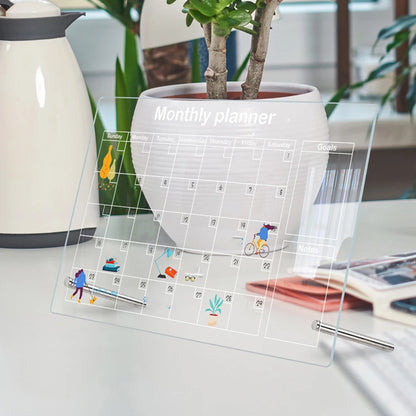 Klarer Kopf, klarer Tisch- Acryltafel - sunny.side-Productions