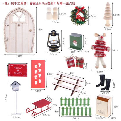 Miniatur Weihnachts-Set – Wichtelhaus Zubehör