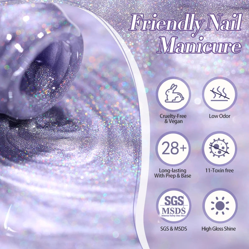 Magnetic Gel Polish – Holographic