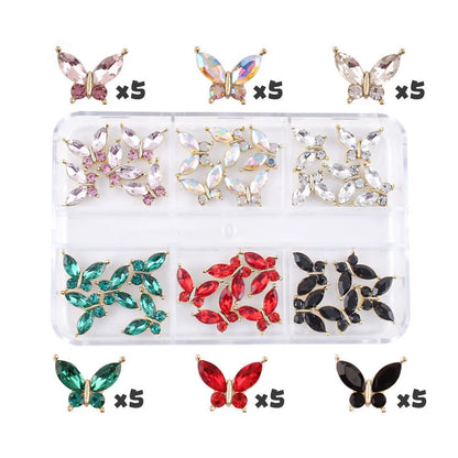 Nail Charms – Glitzernde Strass-Deko