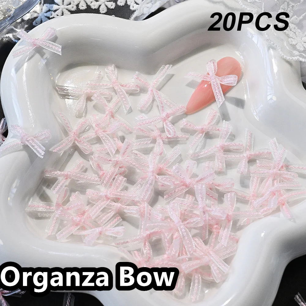 3D Schmetterlings Nail Charms