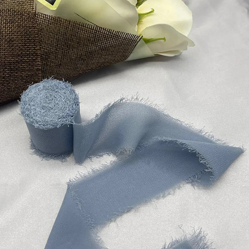 Chiffonband – Elegante Weihnachtsdeko