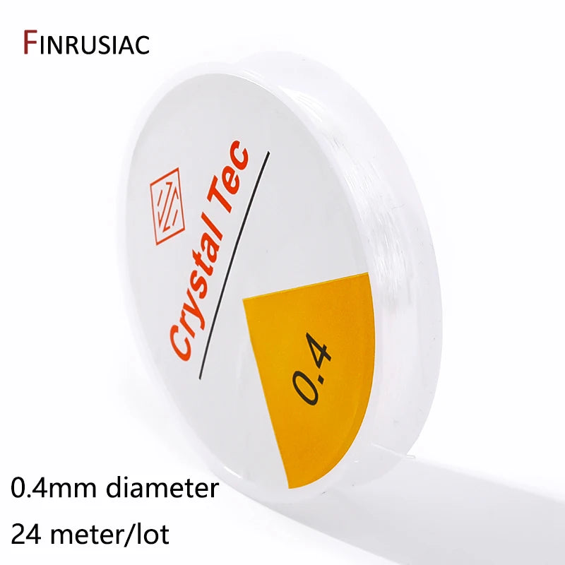 Schmuck-Schnur – klare Flexibilität