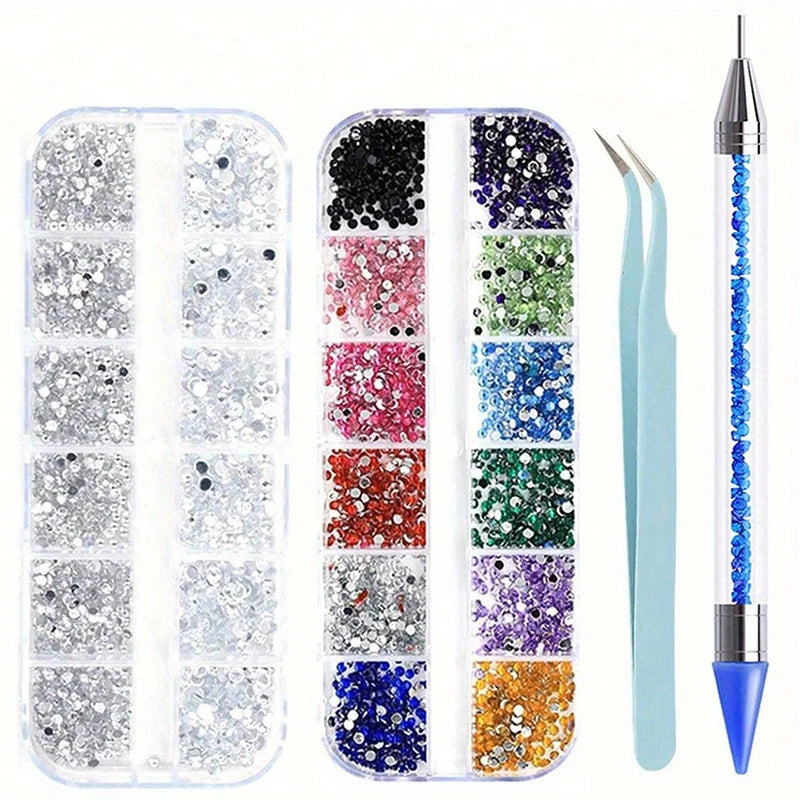 Nail Art Strass – Glitzernde Kristalle