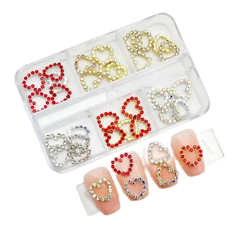 Nail Charms – Glitzernde Strass-Deko