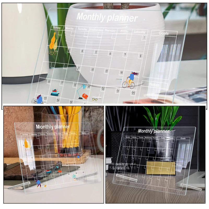 Klarer Kopf, klarer Tisch- Acryltafel - sunny.side-Productions