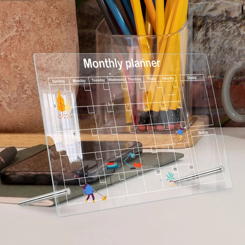 Klarer Kopf, klarer Tisch- Acryltafel - sunny.side-Productions