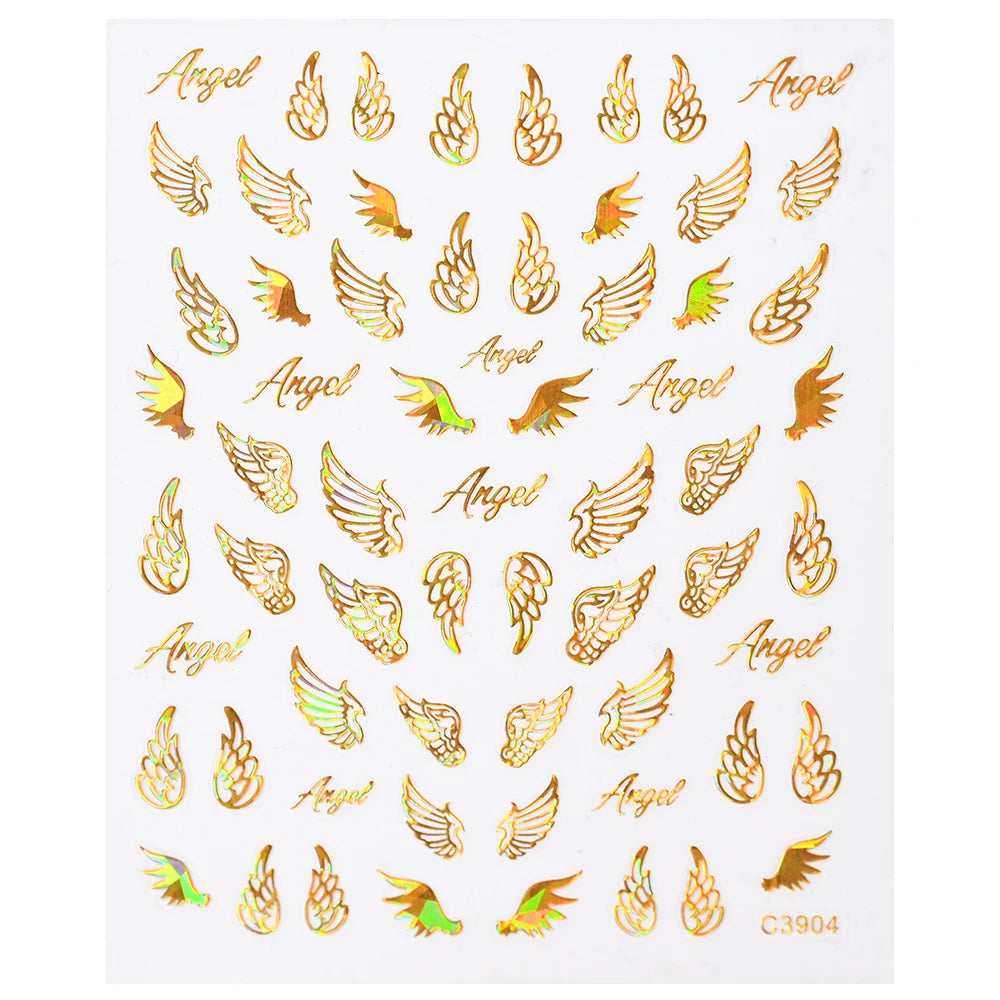 3D Nail Sticker – Sonne, Mond & Sterne