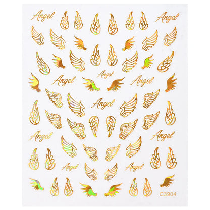 3D Nail Sticker – Sonne, Mond & Sterne