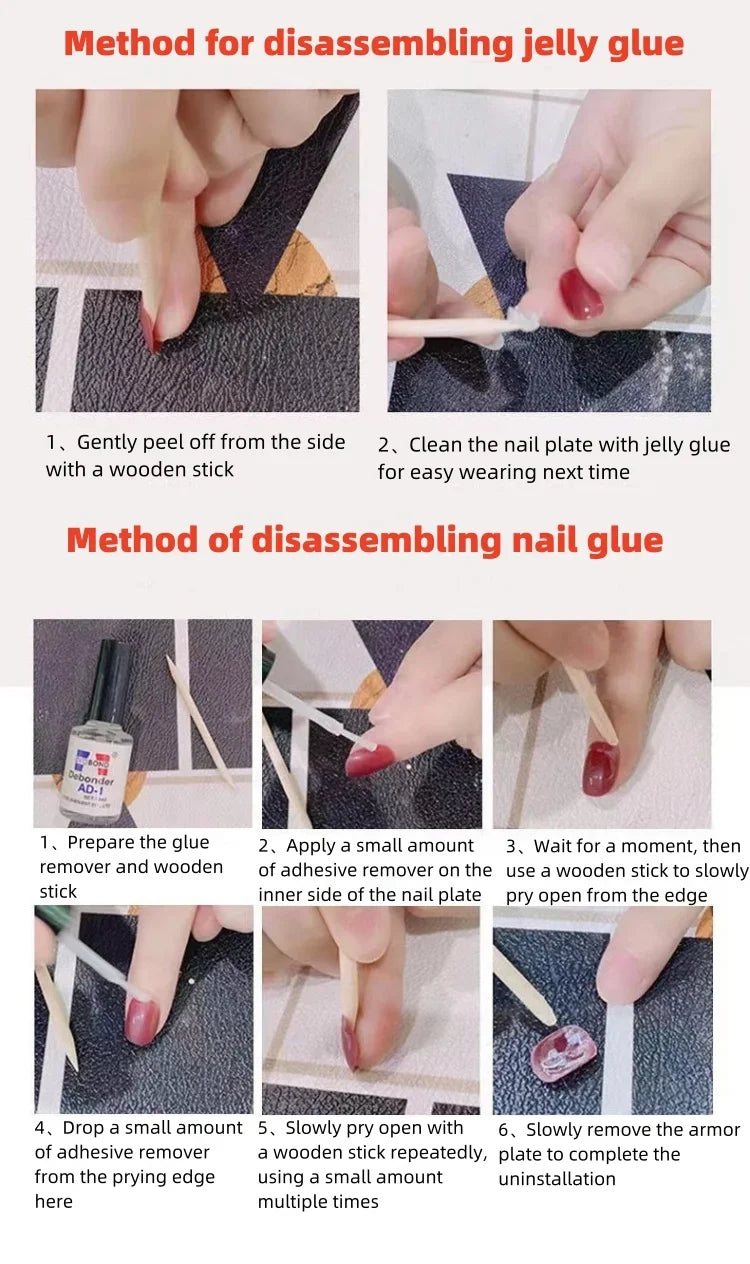 Gothic Glam Press-On Nails