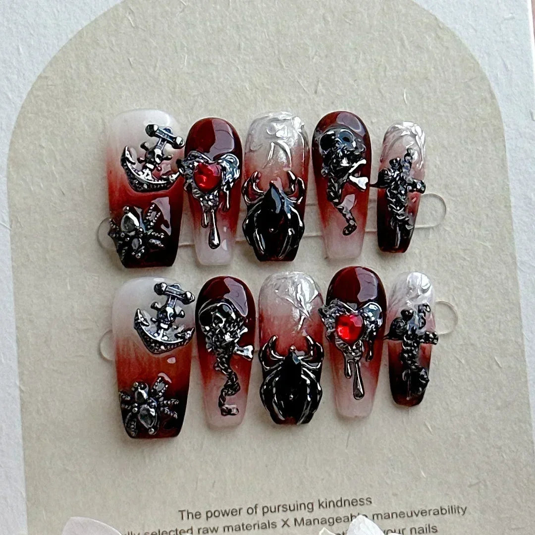 Gothic Glam Press-On Nails