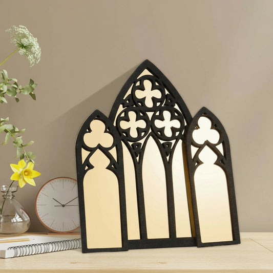 Gotik-Spiegel-Set – Vintage-Eleganz