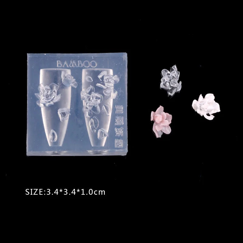 3D-Nagelformen – feinste Blüten