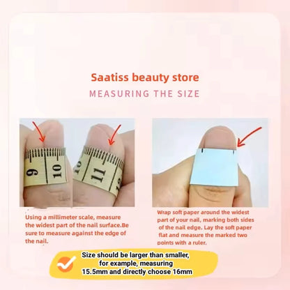 Statement Nails Deluxe- Press- On Set - sunny.side-Productions