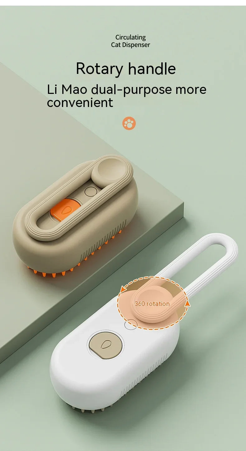 Dampf-Fellbürste – Sanfte Pflege für alle Felle - sunny.side-Productions