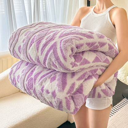 Boho-Fleece-Decke – Ruhe & Geborgenheit