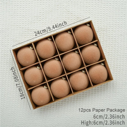 Weihnachtskugeln – Samtige Eleganz