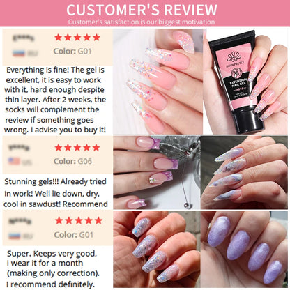 Poly-Gel Set – flexible Nagelverlängerung