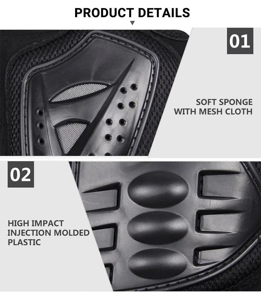 Motocross-Schutzjacke – Sitzt & Schützt