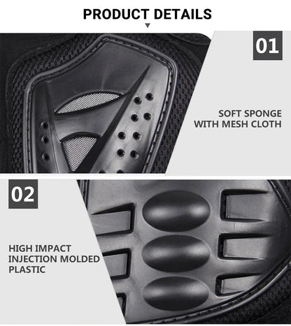 Motocross-Schutzjacke – Sitzt & Schützt