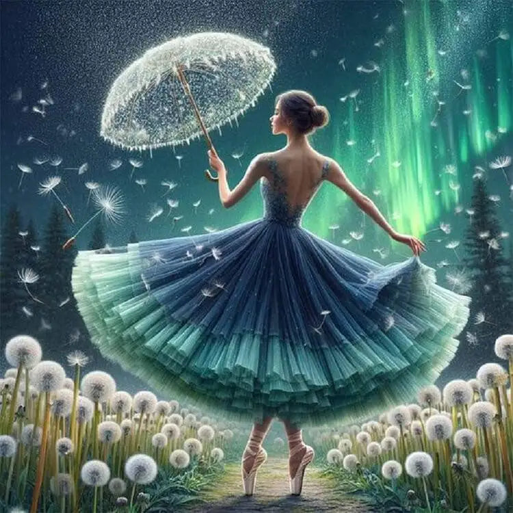 Malen nach Zahlen – Eleganz einer Tänzerin - sunny.side-Productions