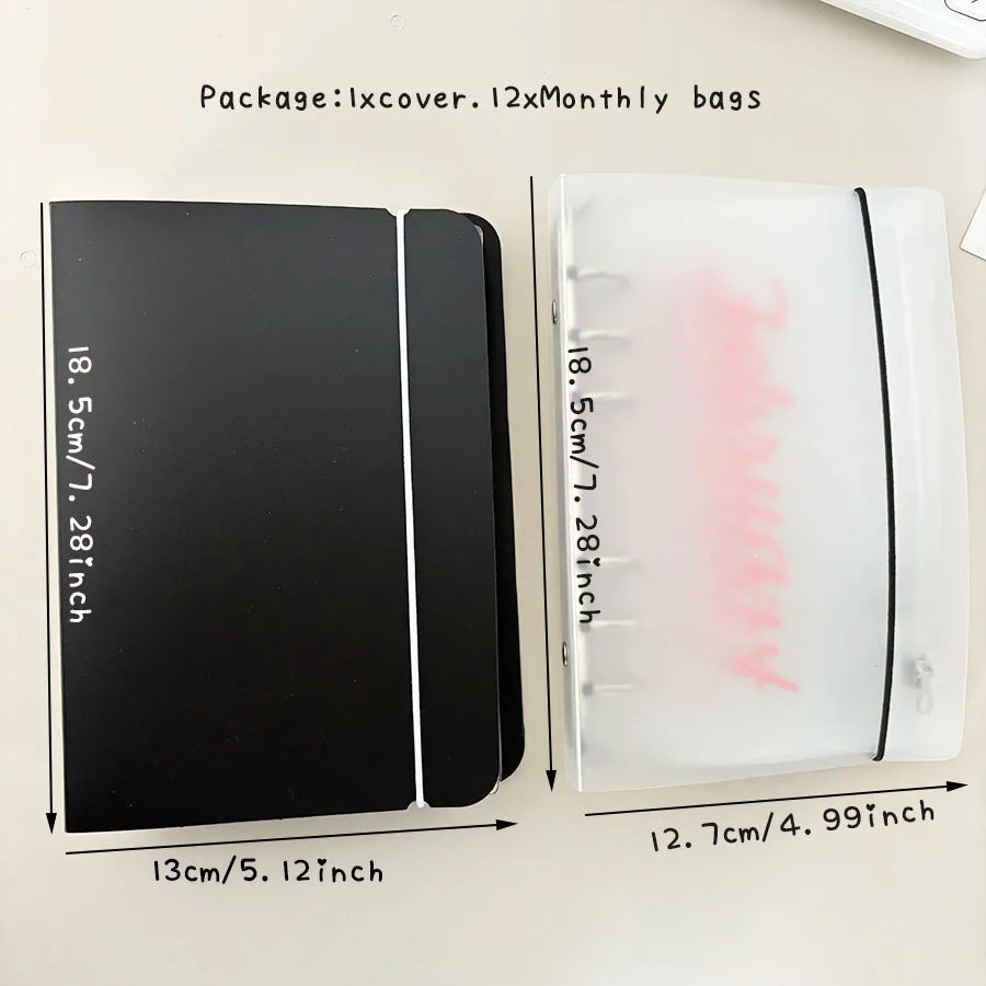 Budgetplaner mit 12 Monatsfächern - sunny.side-Productions