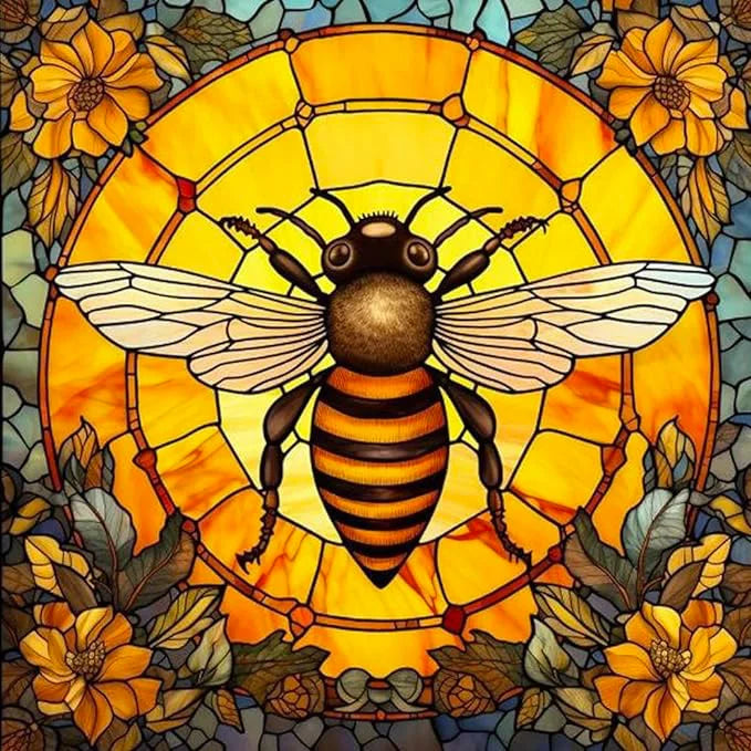 Malen nach Zahlen – Bienenzauber