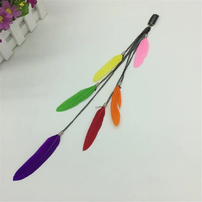 Boho-Feder-Haarklips – Wild & frei - sunny.side-Productions