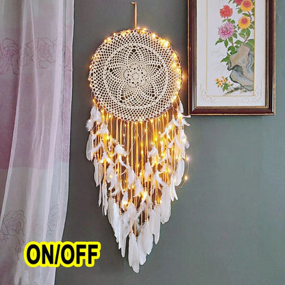 Boho Traumfänger – sanftes Lichtspiel