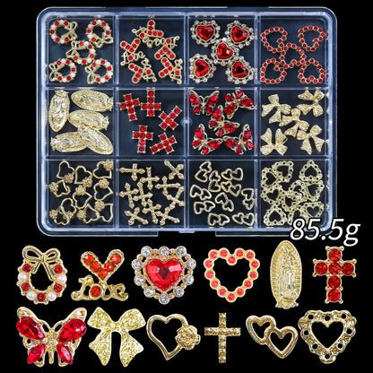 Set Nail Charms – edler 3D Glanz