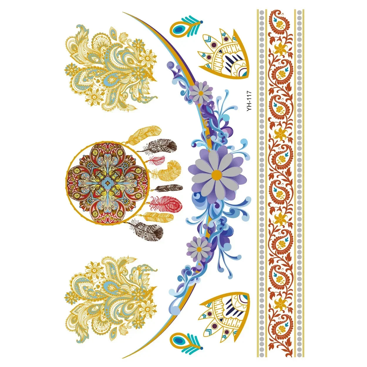 Golden Vibes – Festival-Tattoo