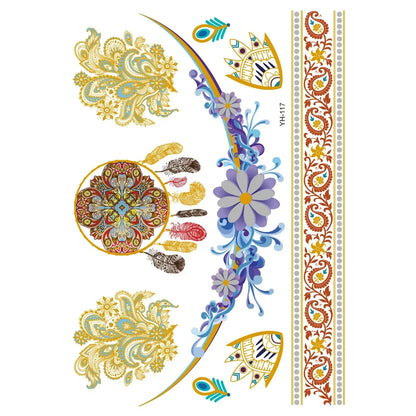 Golden Vibes – Festival-Tattoo