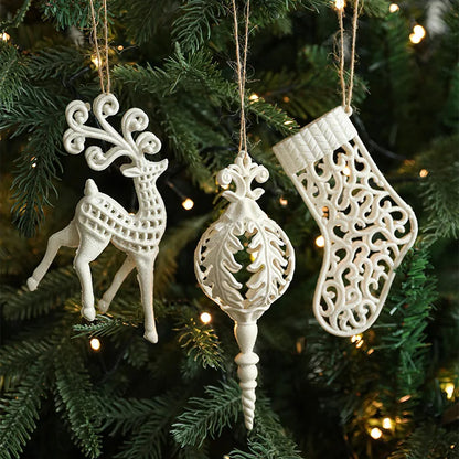 Weihnachtsanhänger – Filigrane Ornamente - sunny.side-Productions