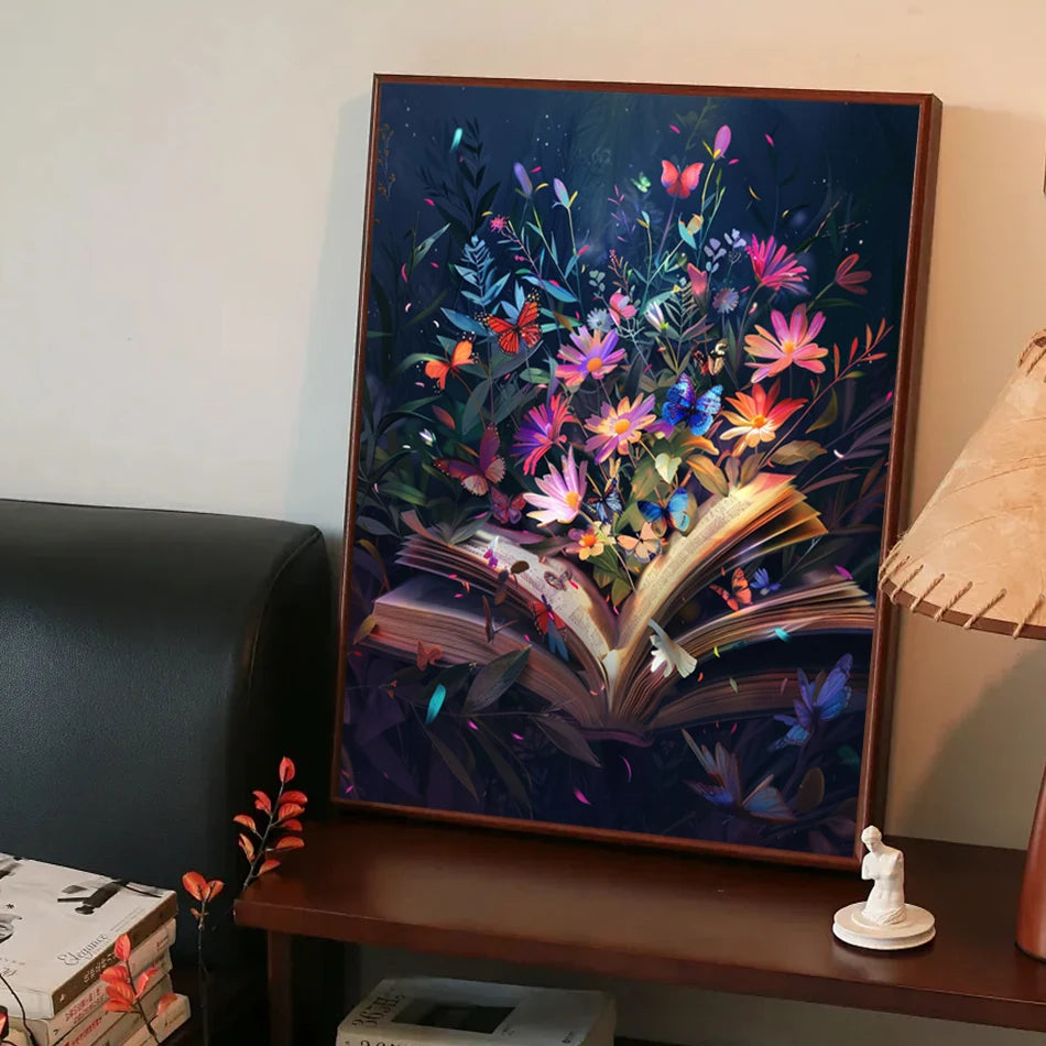 Malen nach Zahlen-Set– Magische Bücher - sunny.side-Productions