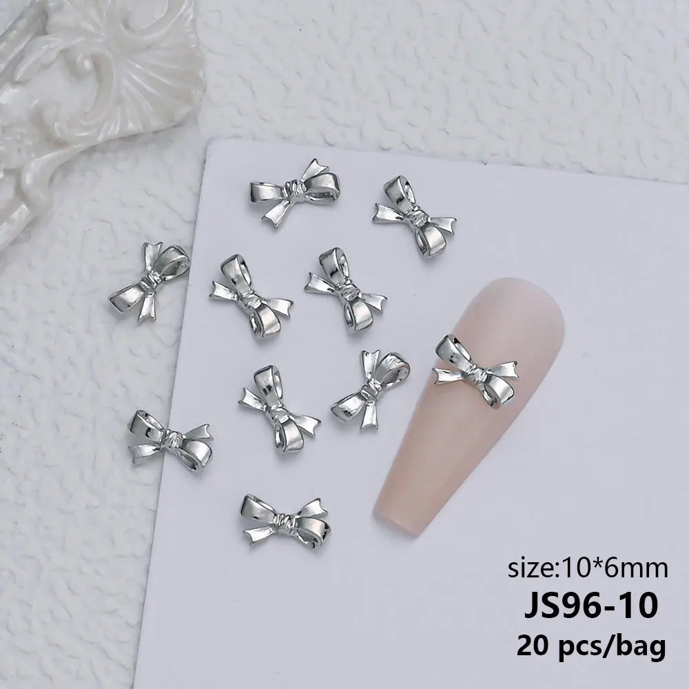 3D Schmetterlings Nail Charms