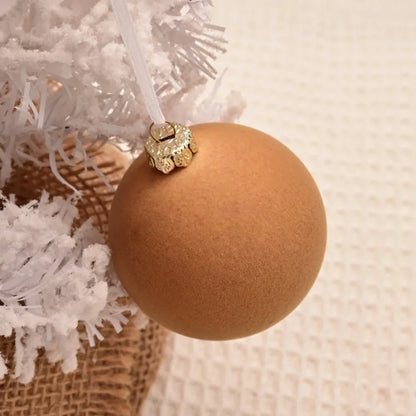 Weihnachtskugeln – Samtige Eleganz