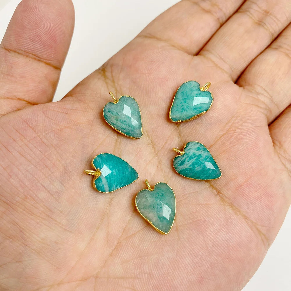 Herzanhänger aus Rosenquarz – zauberhaftes Schmuckstück - sunny.side-Productions