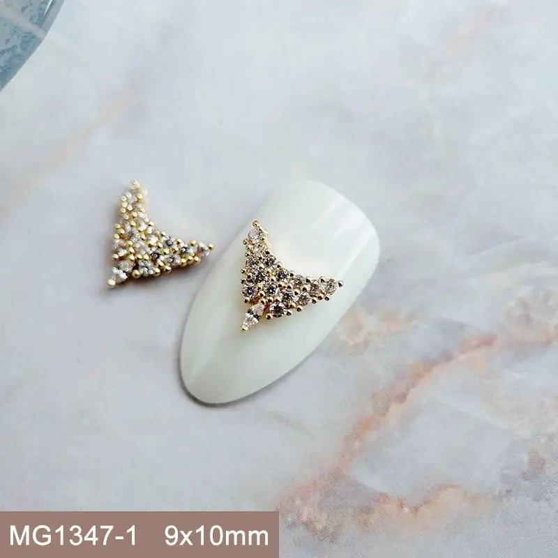 Nail Charms – eleganter Kristall-Look