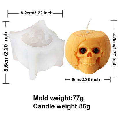 Halloween-Kerzenform – spooky & kreativ