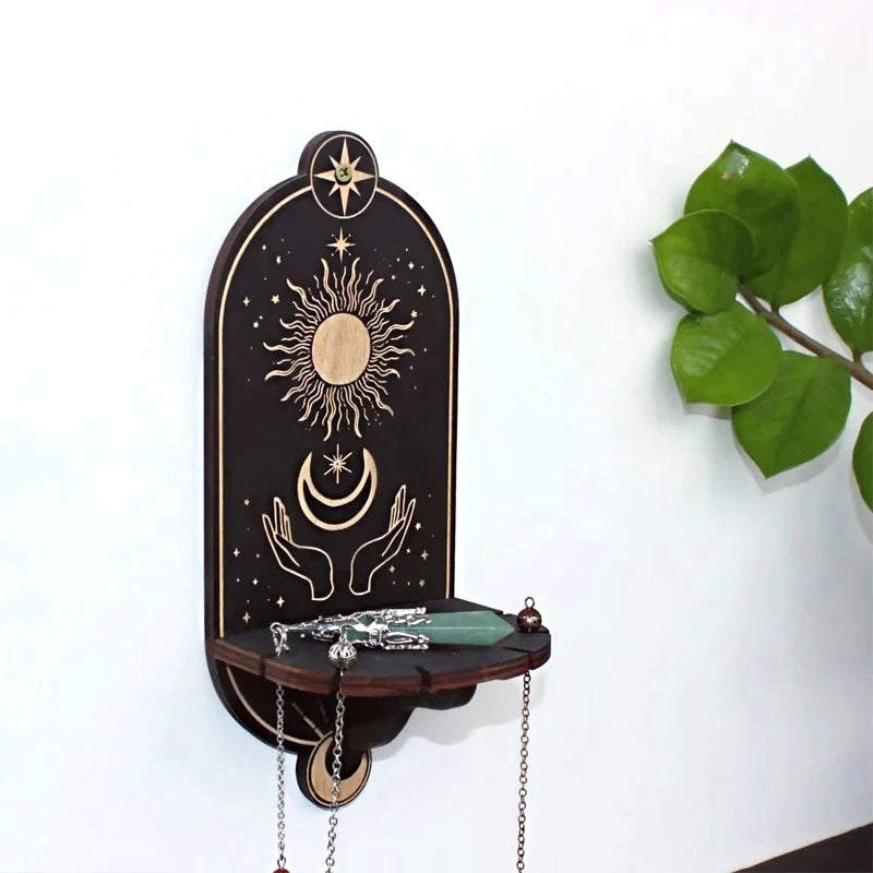 Boho-Wandregal – Licht & Bedeutung