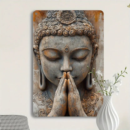 Buddha-Kunstwerk – Ruhe, Stärke & Achtsamkeit - sunny.side-Productions