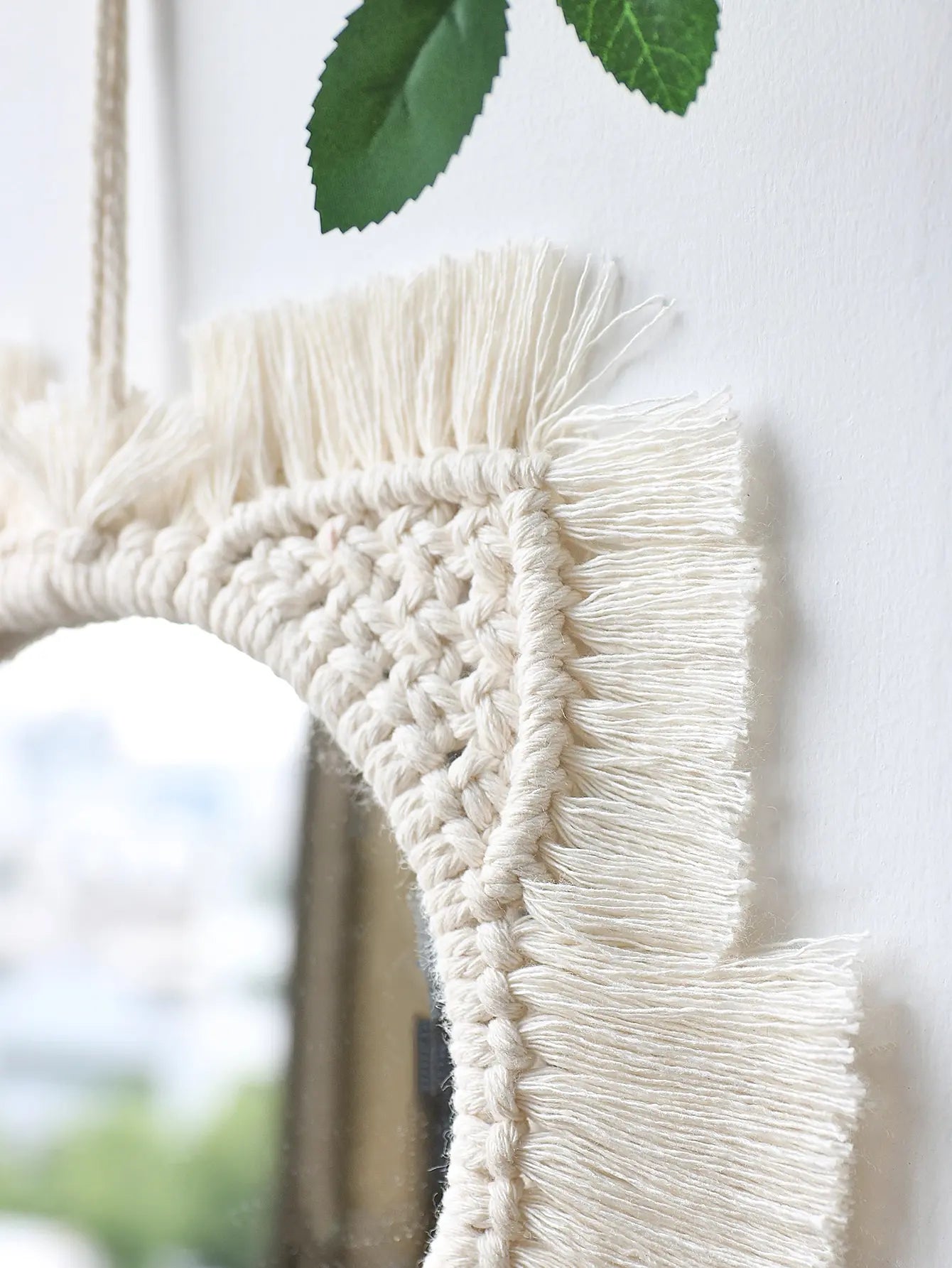 Boho-Makramee-Spiegel – Natürlichkeit trifft Sti