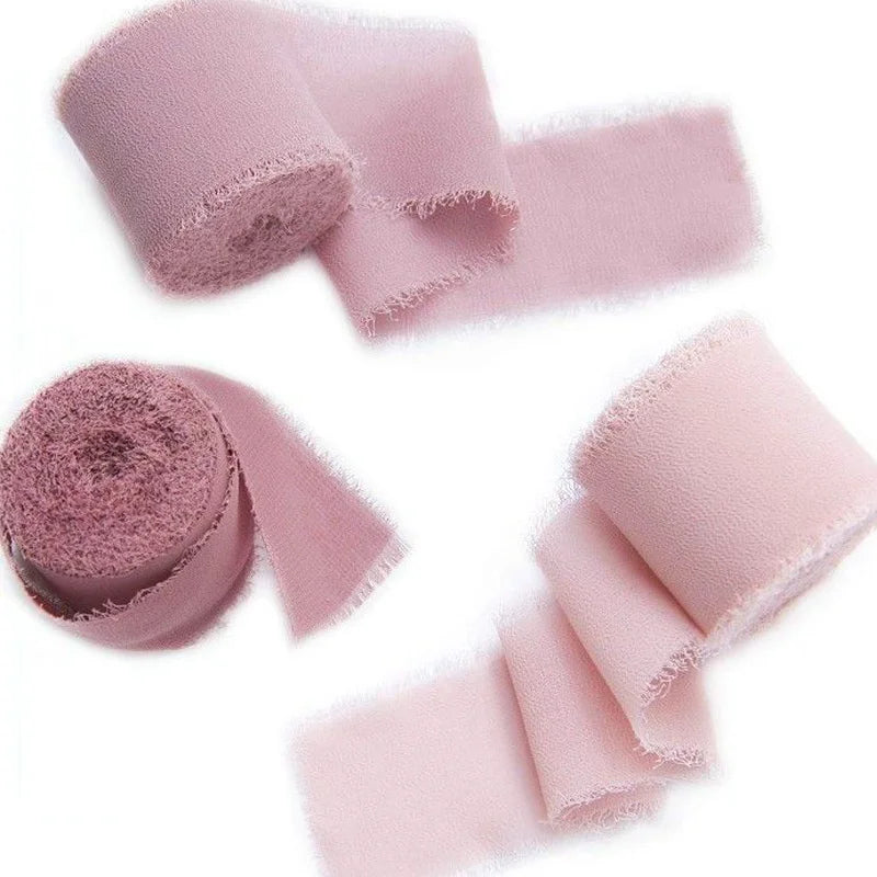 Chiffonband – Elegante Weihnachtsdeko