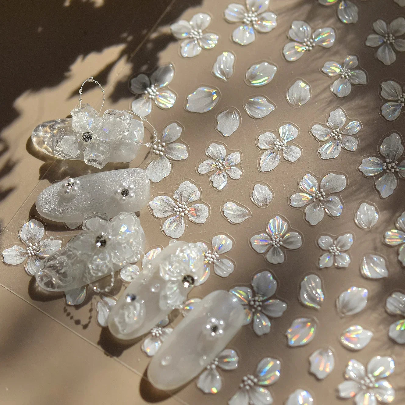 Nail Sticker – Blumen & Kirschblüten