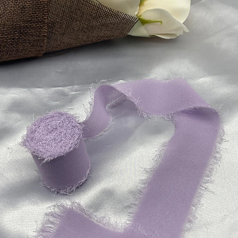 Chiffonband – Elegante Weihnachtsdeko