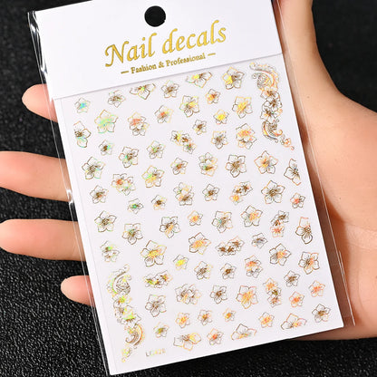 3D Nail Sticker – Sonne, Mond & Sterne